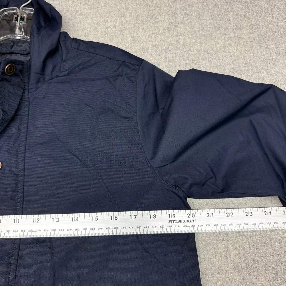 The Children's Place Hooded Utility Jacket XL 14 Navy Blue Nylon Windbreaker